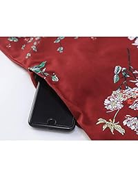 Huskary - Vestido largo para mujer, estilo casual de tirantes, ajuste holgado con apertura lateral, para verano