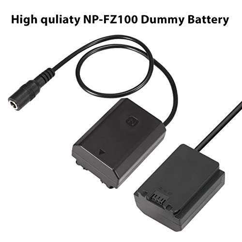 PowEver NPFZ100 Camera AC Power Adapter Dummy Battery Charger Kit for