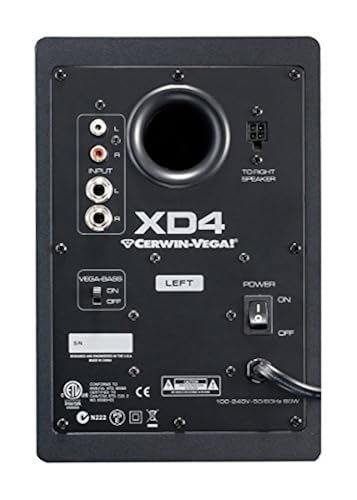 Cerwin Vega XD4 Active Desktop Monitor Speakers in Oman Whizz