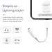 (Apple MFi Certified) Lightning to 3.5mm Headphone for iPhone 11, 2 Pack 3.5mm High Digital Aux Stereo Compatible for iPhone 11/11 Pro/XS/XR/X/ 8/7, Support iOS 13 & Music Control & Calling Functionthumb 3