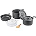 Terra Hiker Camping Cookware, Nonstick, Lightweight Pots, Pans with Mesh Set Bag for Backpacking, Hiking, Picnic