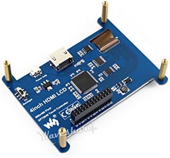 Waveshare 4inch Display for Raspberry Pi 4 Resistive Touchscreen IPS Moitor Panel 800x480 Resolution HDMI LCD Compatible for All Raspberry Pi Raspbian/Ubuntu/Kali/Retropie Drivers Provided - Image 5