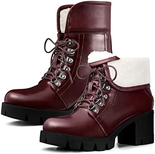 women's fold down combat boots
