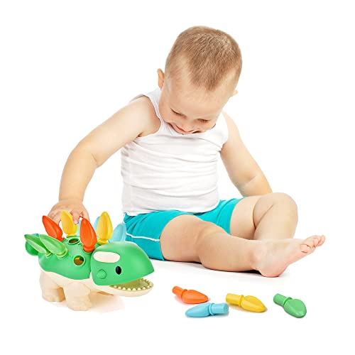Baby Toys Sensory Toy Montessori Dinosaur, Fine Motor Skills Learning
