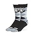 OTS NFL Oakland Raiders Men's Blaine Dress Sock, Team Color, Large