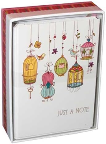 Birdcages - Pictura Box of 14 Blank Note Cards
