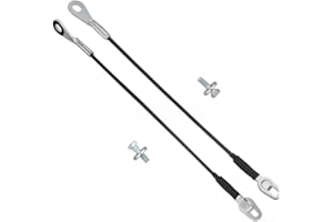 Tailgate Cable Strap with Bolt for Chevrolet for Silverado and for GMC for Sierra 2007-2016, Replacement Part Compatible with