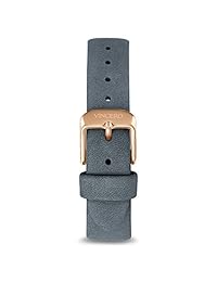 Vincero Luxury Eros - Reloj de pulsera para mujer con correa de piel, 1.496 in, analógico, movimiento de cuarzo japonés