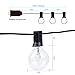 Christmas String Lights Outdoor 25 Ft. C9 Lights with 25 LED Shatterproof Bulbs Connectable Waterproof for Indoor Xmas Party Holiday Commercial Decoration (Warm White)