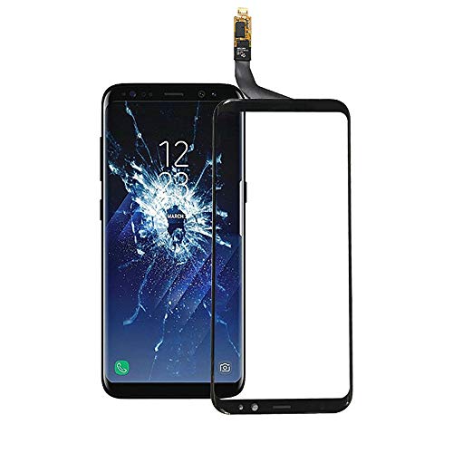 for Samsung S8 Plus Touch Screen Digitizer Outer Screen Glass for Samsung for Galaxy S8 Plus Front Glass Lens Panel with Sensor Replacement (not Include LCD)