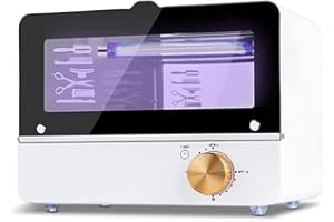 AOBOO 6L Nail Tool Sterilizers UV Cabinet 360 Range Timing cleaner For Towel Mobile Phones Nails Art Tool Equipment Haircuts Salons Mobile Phones Personal Care Products Used at Home