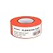 TopGreen Fluorescent Orange Flagging Tape 150-Feet by 1-3/16 Inch Roll Surveyors Tape Caution Ribbon Marking Flags