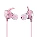 ULAK Bluetooth Headphones, Wireless V4.1 Sport Stereo In-Ear Noise Cancelling Sweatproof Running Headsets with APT-X/Mic for Apple iPhone 7/7Plus Samsung Galaxy S7 and Android Phones - Rose Gold