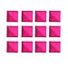 100pcs Pyramid Studs Spots Punk Spikes for DIY Craft Leathercraft - Hot Pink