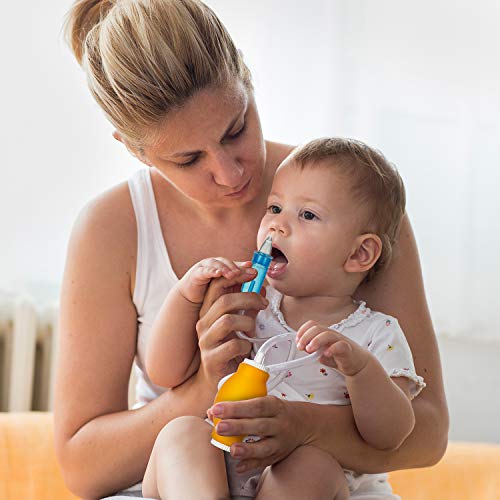 Baby Nasal Aspirator Part for Transforming Mouth Type Nose Suction into Manual Type, use Negative Pressure Ball Instead of Mouth (Pressure Ball only)