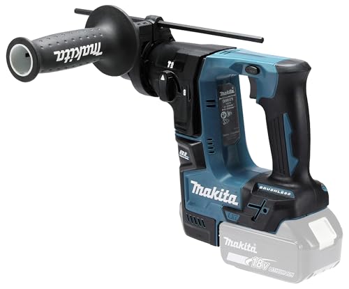 Makita DHR171Z Li-ion LXT Brushless Rotary Hammer, 18 V, Blue, 17 mm