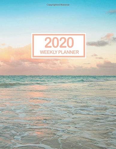 2020 Weekly Planner: January 2020 to December 2020 Weekly and Monthly Planner with One Year Daily Agenda Calendar, 12 Month Ocean Sky Cover Organizer ... Quotes, Holidays, Notes & Vision Board Paperback – October 15, 2019