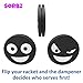 Sorbz Tennis Dampeners - Super 12 Pack - Have Fun and Personalize Your Racket with Shock Absorbers - Perfect Tennis Gift (Champs)