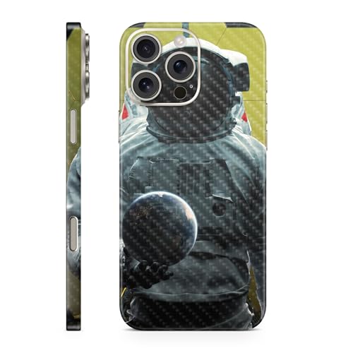 Carbon Fiber Phone Skin Compatible with Apple iPhone 16 Pro Max - World in Your…