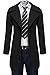 COOFANDY Men's Fashion Classic Wool Blend Double Breasted Pea Coat