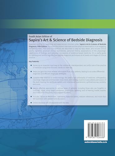 Sapira’s Art & Science of Bedside Diagnosis, 5th South Asian ed 1