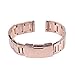 Xuexy 16mm Quick Release Pins Motorola Moto 360 42mm 2nd Gen Stainless Steel Watch Band Strap Replacement Bracelet (Moto 360 2nd Gen 42mm Women's 2015), Rose Gold