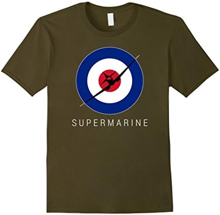 SUPERMARINE SPITFIRE T-SHIRT - Male 2XL - Olive