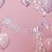 Ginger Ray Iridescent Foiled Make A Wish Birthday Party banner 1.5 Meters