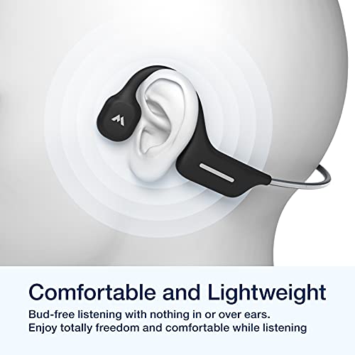 MOING Wireless Bone Conduction Headphones, Open Ear Sports Bluetooth