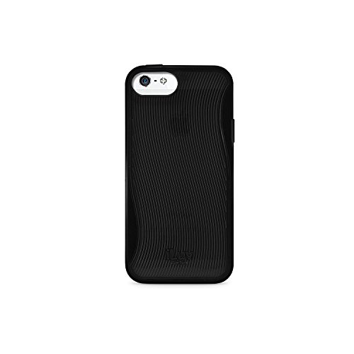 iLuv ICA7H328BLK Twain Two-Part Dual Protection Case for Apple iPhone 5 - 1 Pack - Retail Packaging - Black - Thumbnail 4