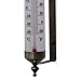 Antique Brass Finish Adjustable Angle 10 Inch Garden Thermometer
