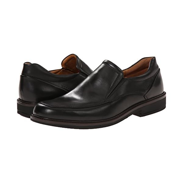 ecco men's holton apron toe slip on