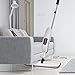 Aicehome Spray Mop with 450ML Refillable Bottle and 2 Reusable Microfiber Pads for Home and Office Cleaning