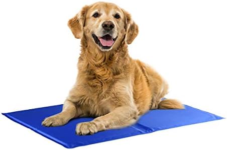 Diamondgift Bed Puppy Pet Mat Summer Cooling Free Dog Gel Heat Relief Pad Cooler 18''x24''