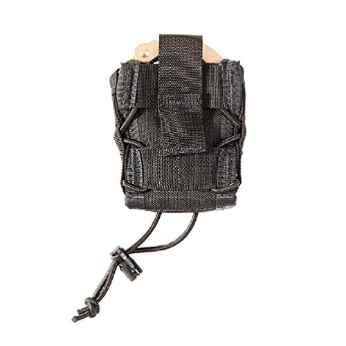 High Speed Gear MOLLE Handcuff TACO, Battle Proven and Made in the USA, Black