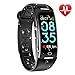 KARSEEN Fitness Tracker Smart Watch H3 Color Screen for Blood Pressure and Heart Rate Monitor Phone Enabled IP67 Waterproof Pedometer Sports Watch for Men