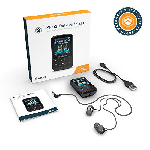 🥇 Oakcastle MP100 16GB Mini Portable MP3 Player with Bluetooth The