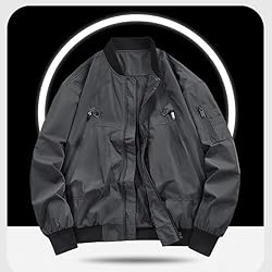 Jackets for Men Trendy Full-Zip Multiple Pockets
