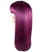 Straight Purple Fancy Wig, HW-1418