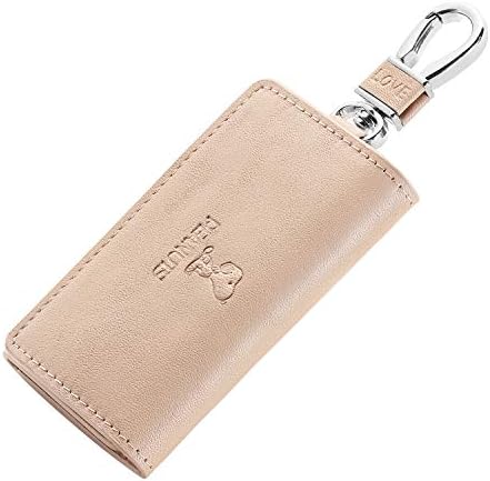 スヌーピー キーケース 三つ折り 鍵ケース イタリアンレザー 本革 贈り物 ギフト 並行輸入品