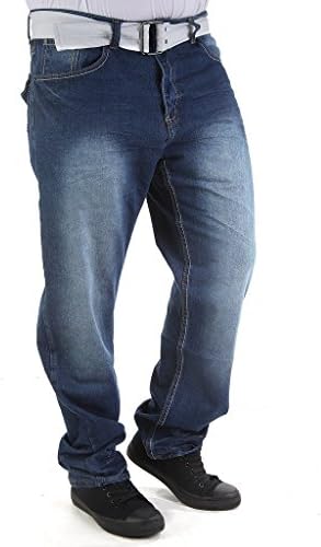 Thrill Jeans Premium Boy's Denim Medium Blue Slim Straight Jeans by Urban Republic, 8