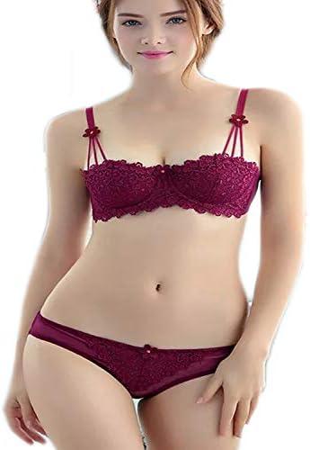 Nued Luxury Push Up Bra Set Underwear Floral Embroidery Lace Women Bra Panty