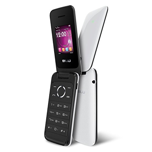 image for BLU Diva Flex - Flip phone - unlocked Dual Sim - White