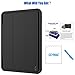 SEYMAC stock Case for iPad 5th/6th Generation, iPad 9.7 Inch 2017/2018 Case Smart Magnetic Auto Sleep Cover Leather with Stand Feature for iPad 2017/2018 Release Model(Black/Black)