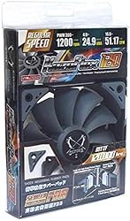 Scythe Kaze Flex 120mm Fan, Quiet Case/CPU Cooler