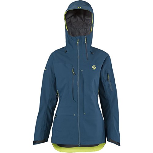 Scott Vertic GTX 3L Hooded Jacket - Women's Eclipse Blue, US M/EU L