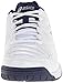 ASICS Men's Gel-Dedicate 4 Tennis Shoe,White/Navy/Silver,10 M US