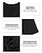 StyleDome Women's Short Sleeve V Neck T Shirts Long Tunic T Shirts Dresses Summer Casual Basic Tee Blouse Tops Mini Dress 106-Black Large