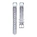 For Fitbit Alta / Alta HR Bands, KOBWA Soft Leather Metal Buckle Replacement Bracelet Wristband for Fitbit Alta/Alta HR Watch