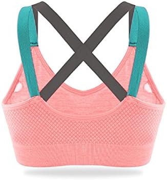 Galani Women's Cotton & Polyster Lightly Padded Non-Wired Sports Bra